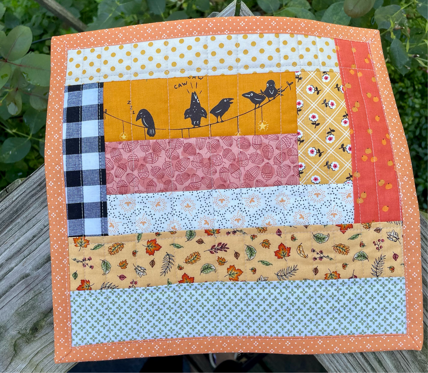 Fall Quilted Table Mat