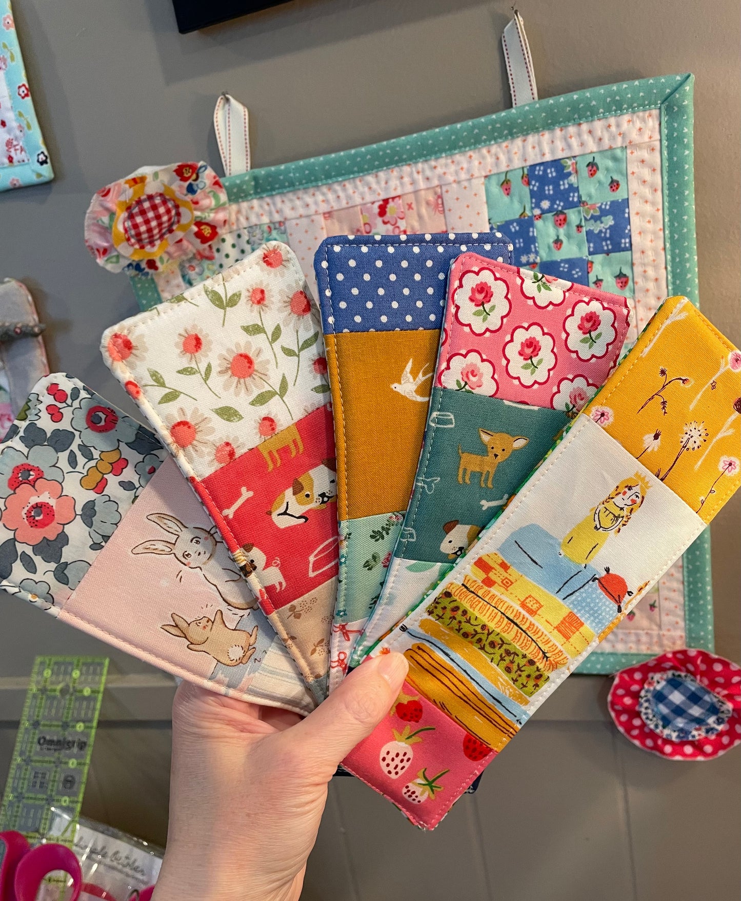 Birds and Flowers Bookmark