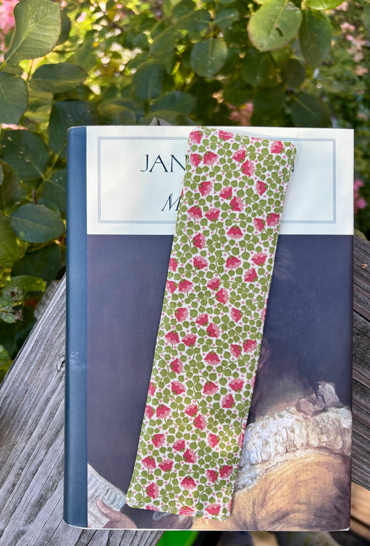 Holiday Floral Bookmark