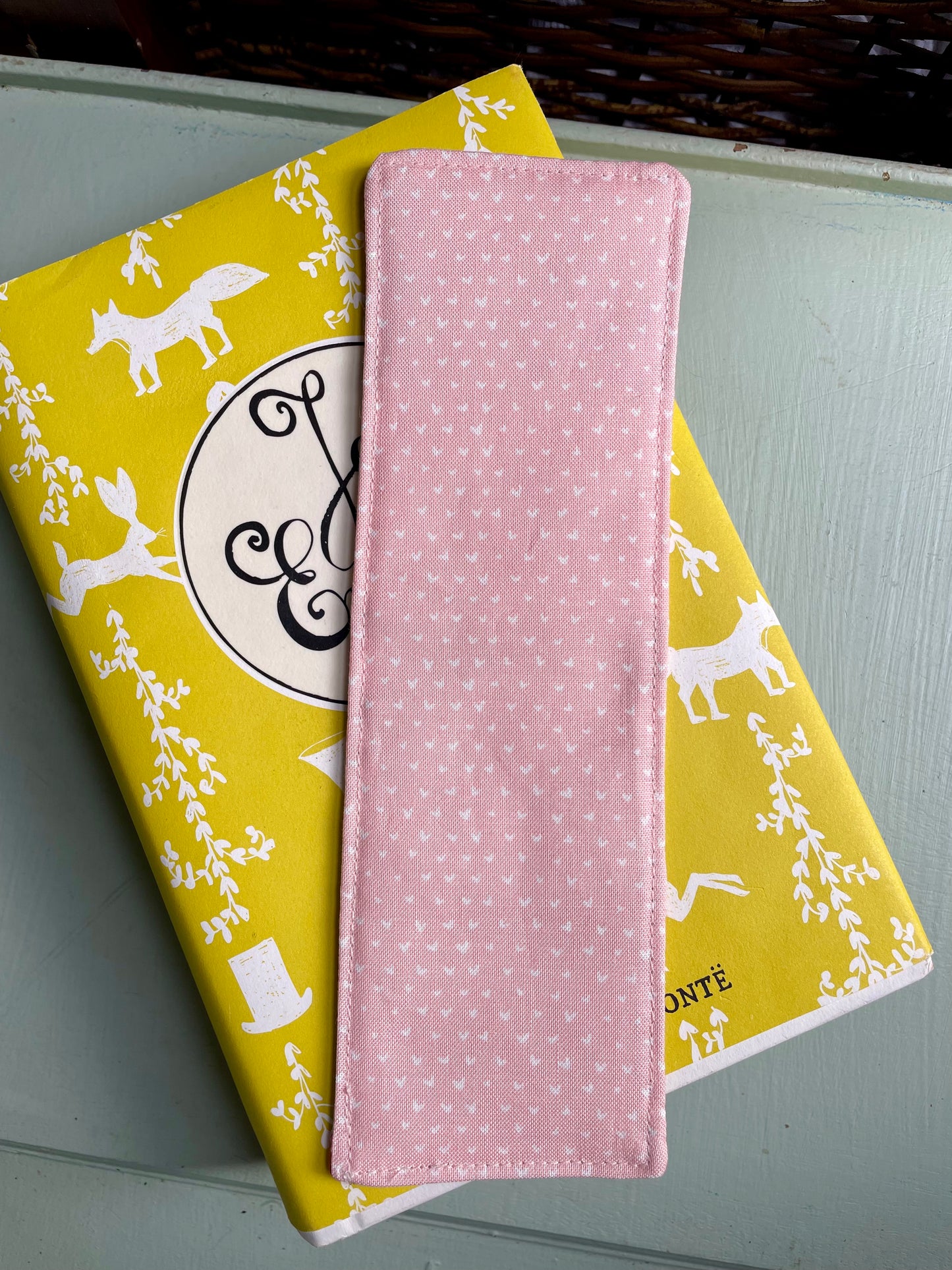 Teapots and Flowers Bookmark