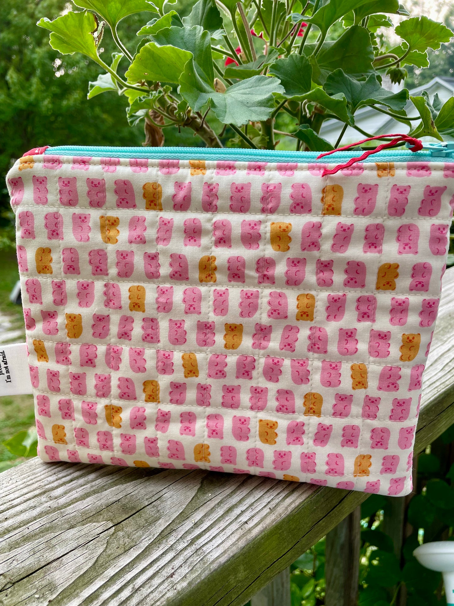 1989 Inspired Quilted Zipper Bag