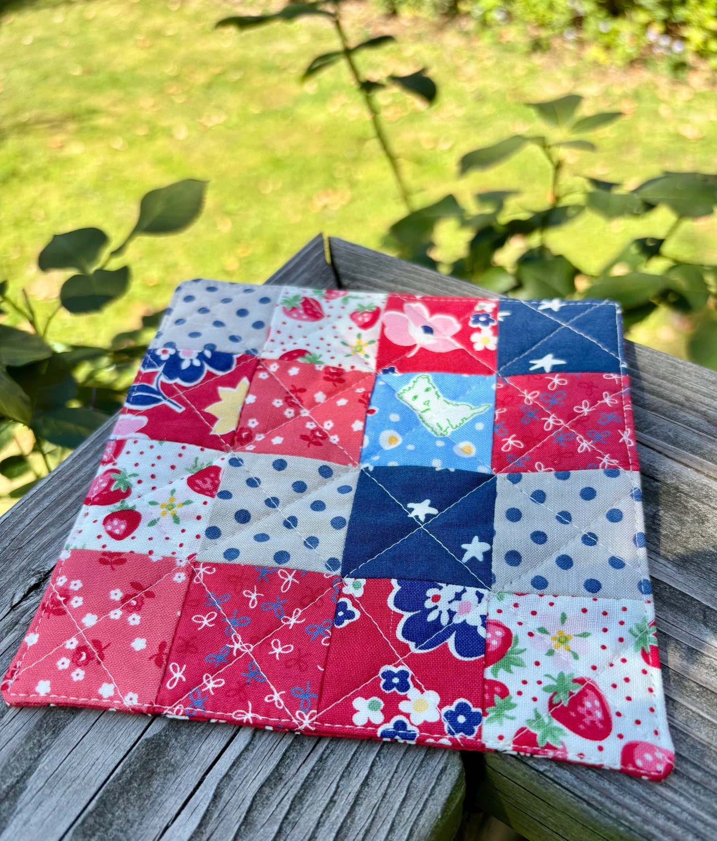 Patchwork Mug Rug