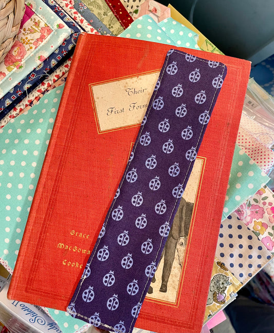 Patchwork Strawberries Bookmark