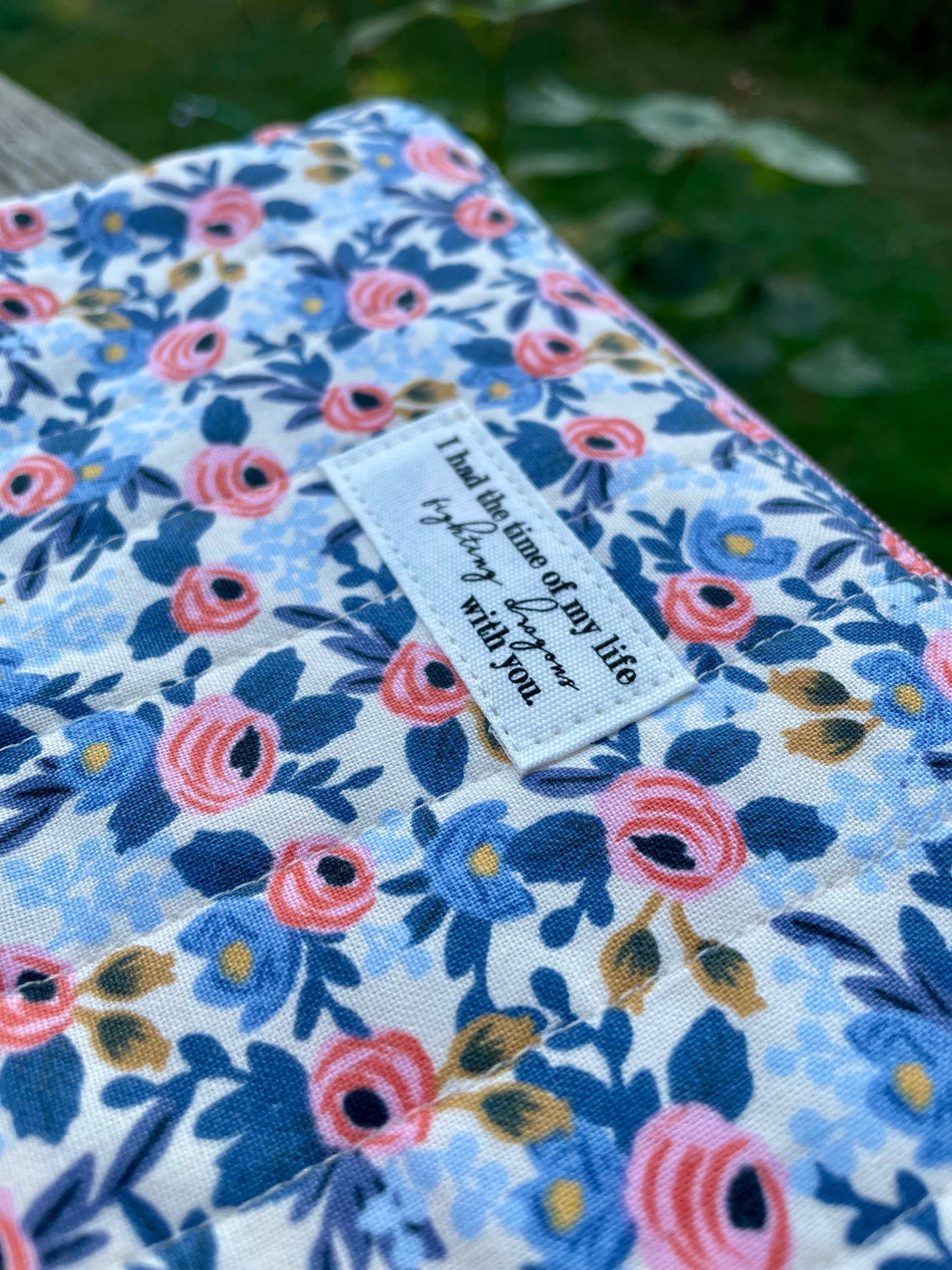 Lover Inspired Quilted Zipper Bag