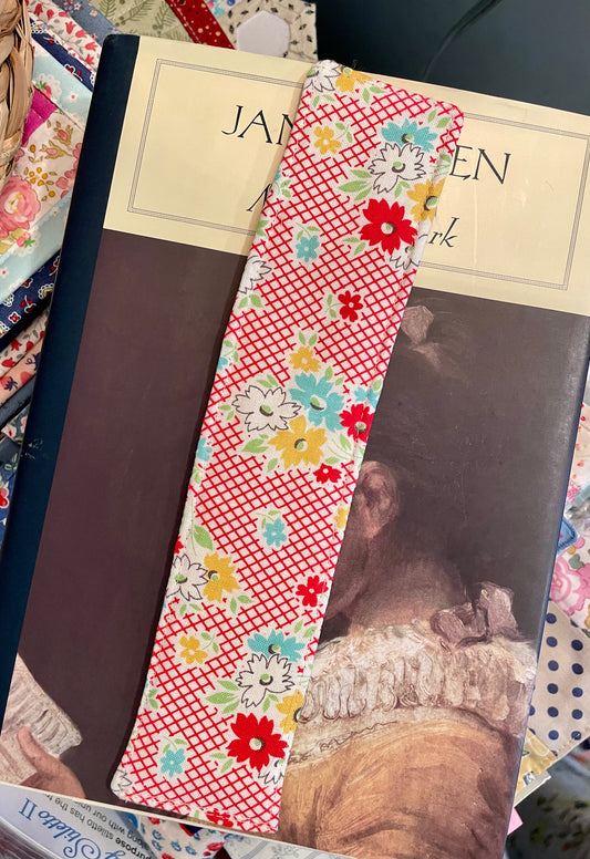 Patchwork Bunnies Bookmark