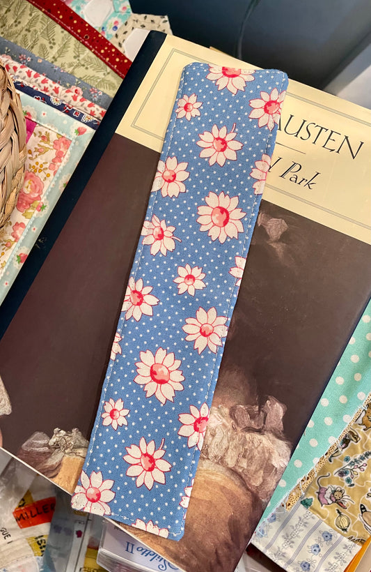 Patchwork Mice and Strawberries Bookmark