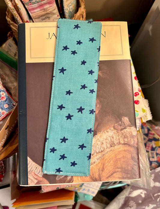 Orange Cat and Apples Bookmark