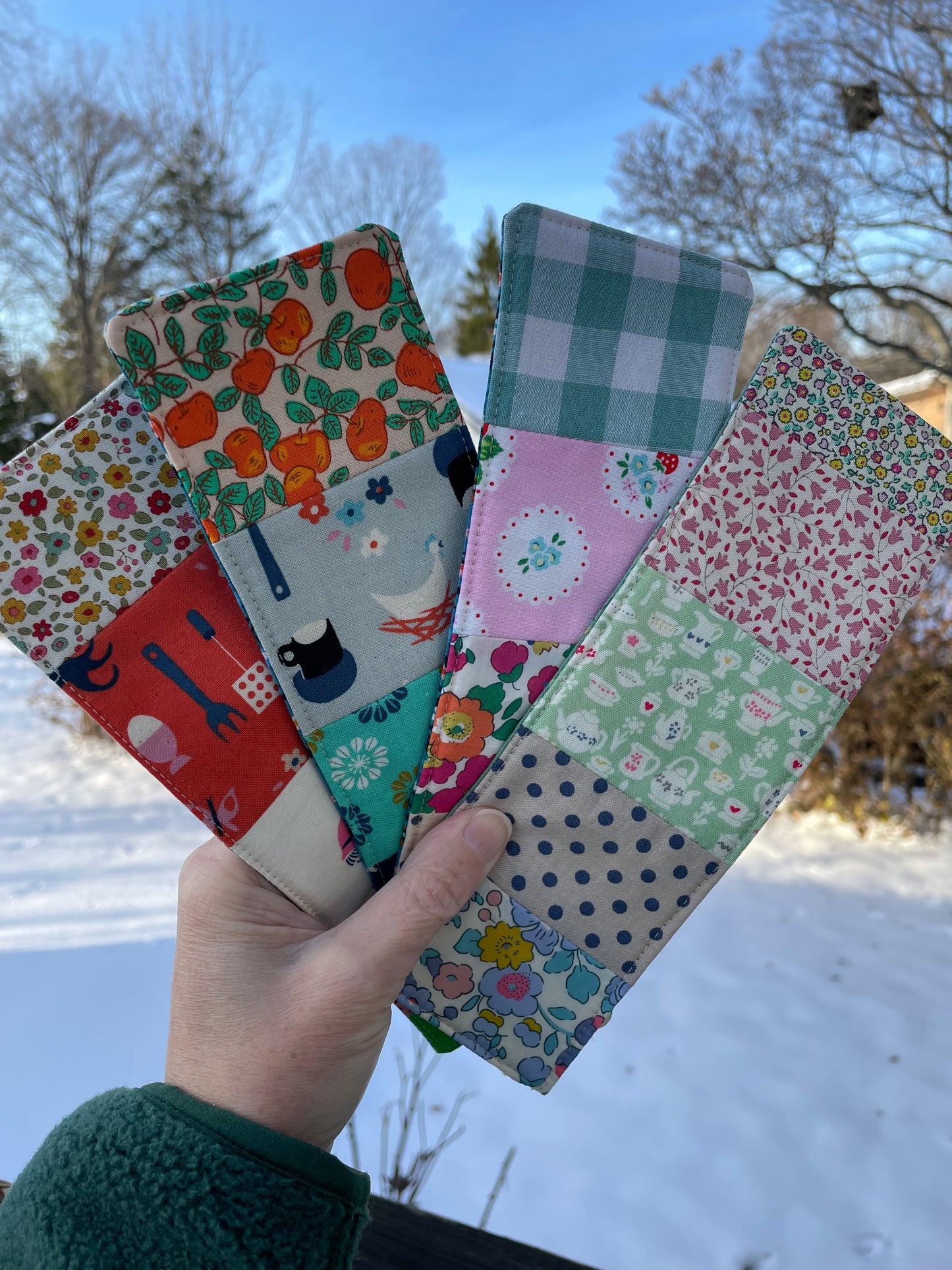 Teapots and Florals Bookmark