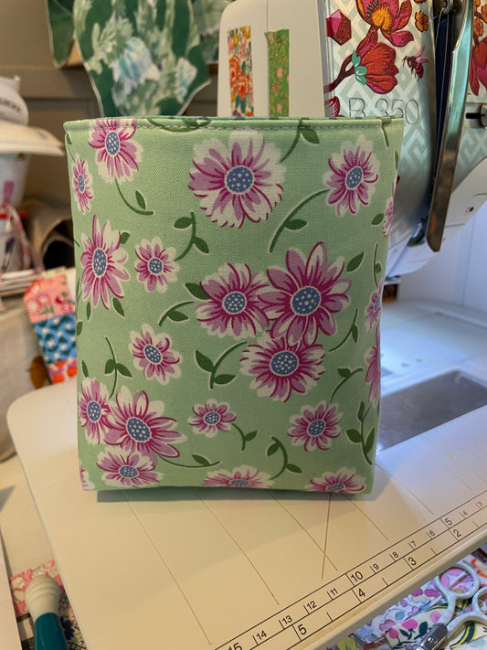 Purple Floral Bucket