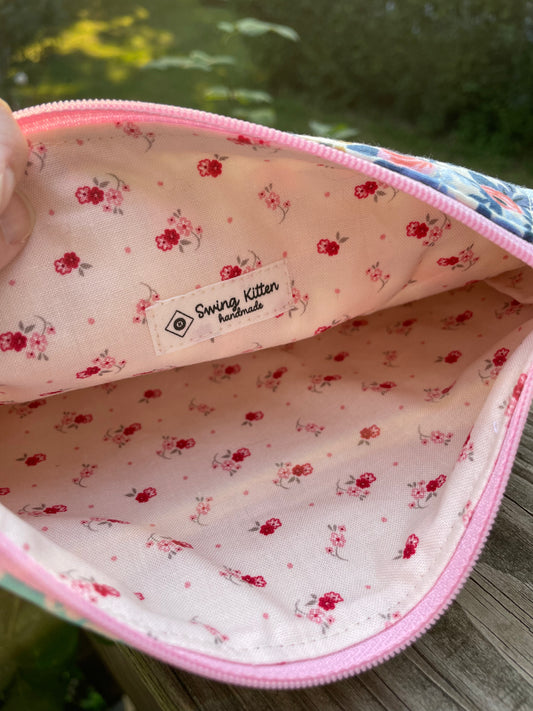 Lover Inspired Quilted Zipper Bag