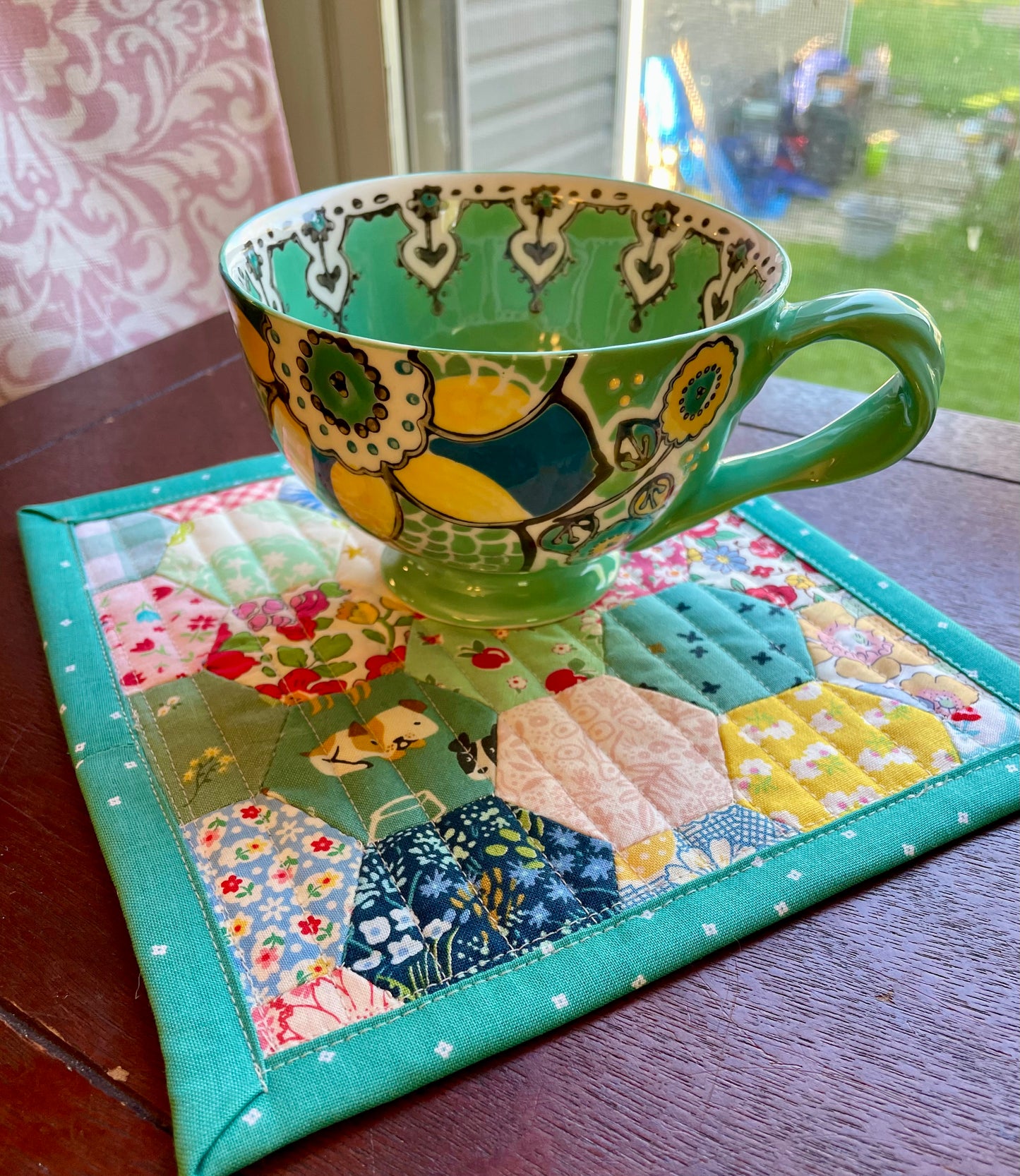 Hand Pieced Table Mat