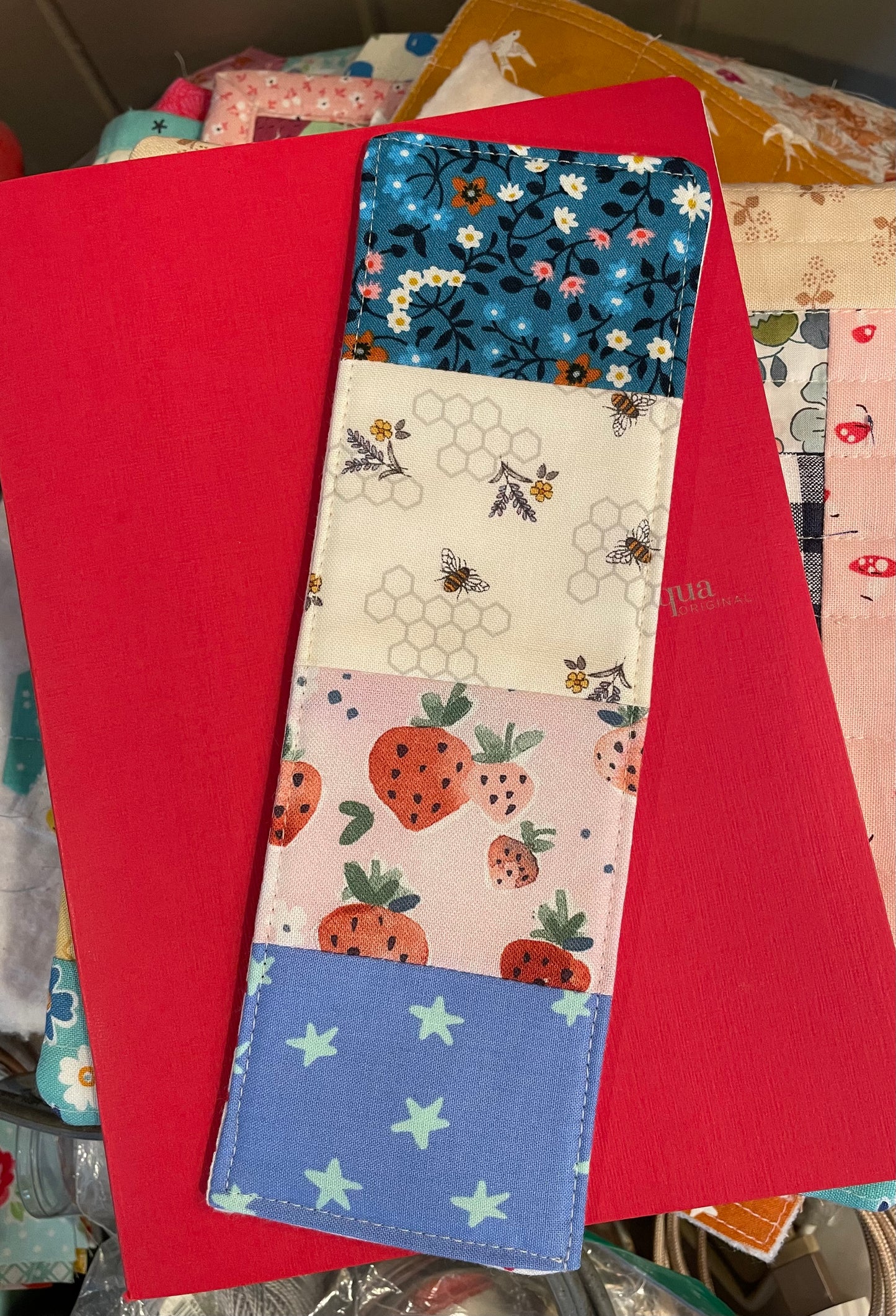 Bees and Berries Bookmark