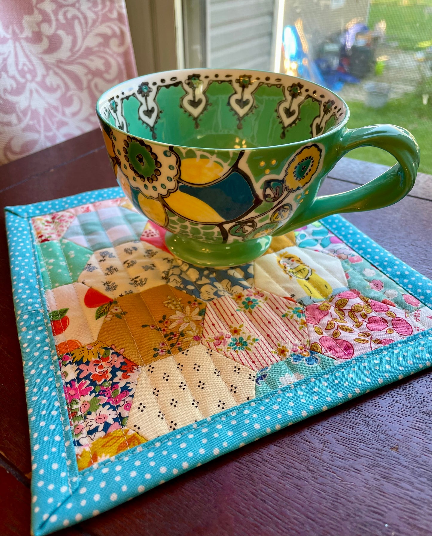 Hand Pieced Table Mat