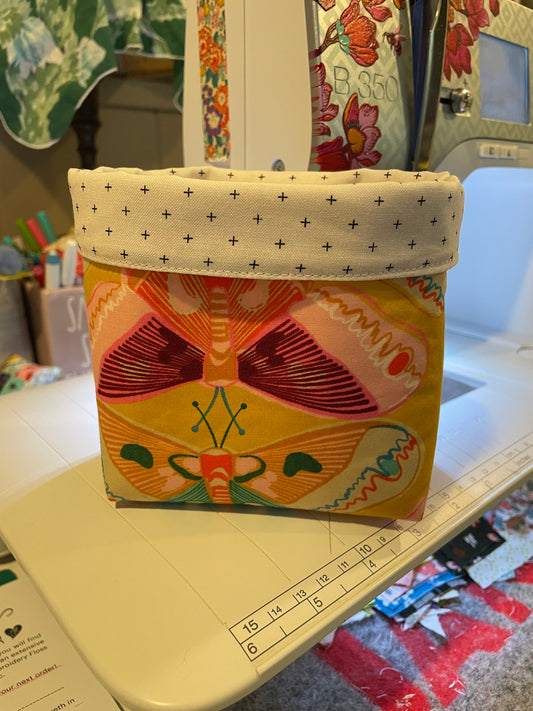 Butterflies Fabric Bucket