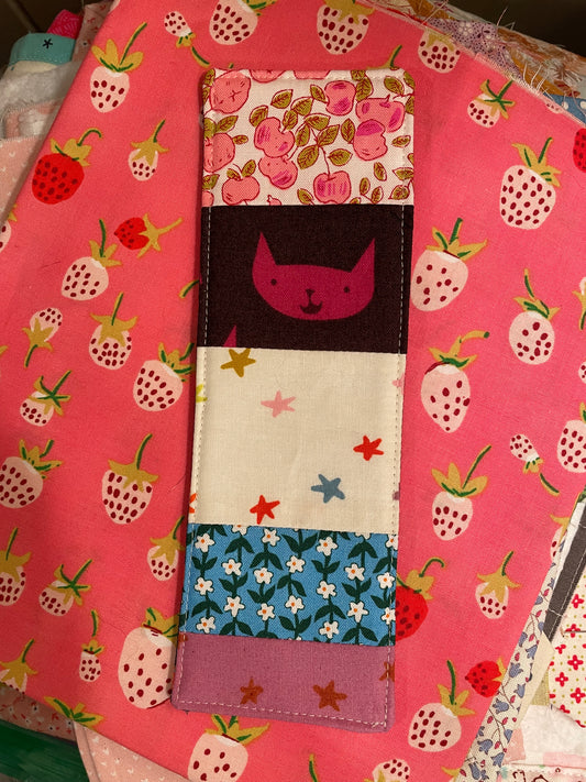 Pink Cat Bookmark