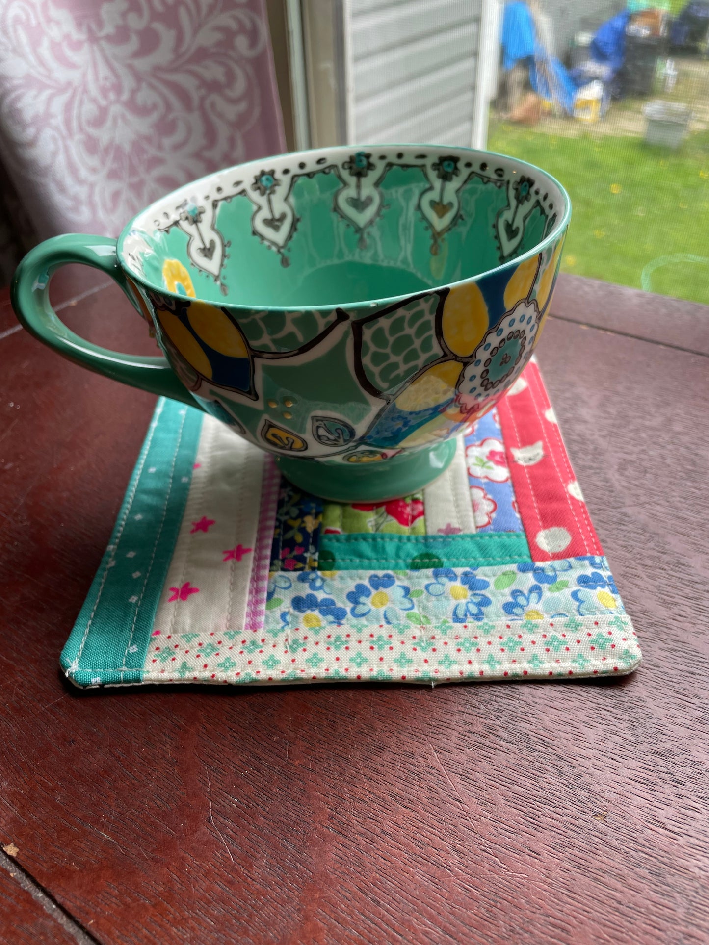 Strawberry Patchwork Table Mat