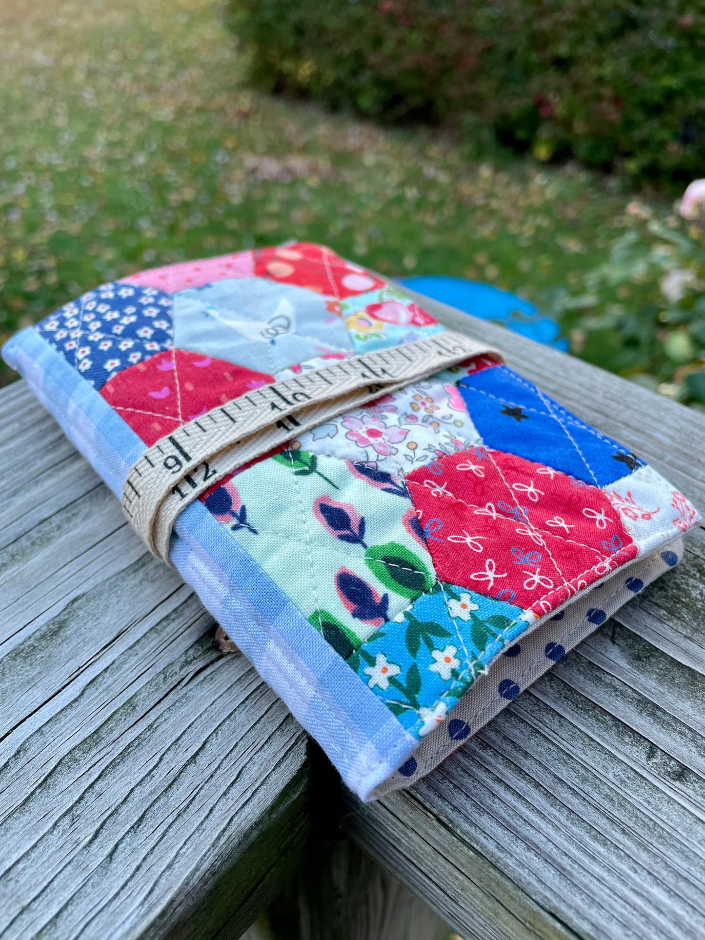 Hand Pieced Needle Book