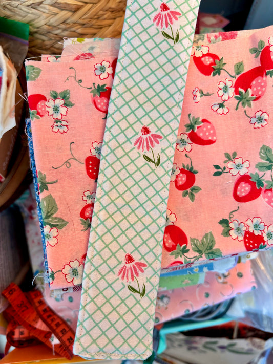 Dog and Florals Bookmark