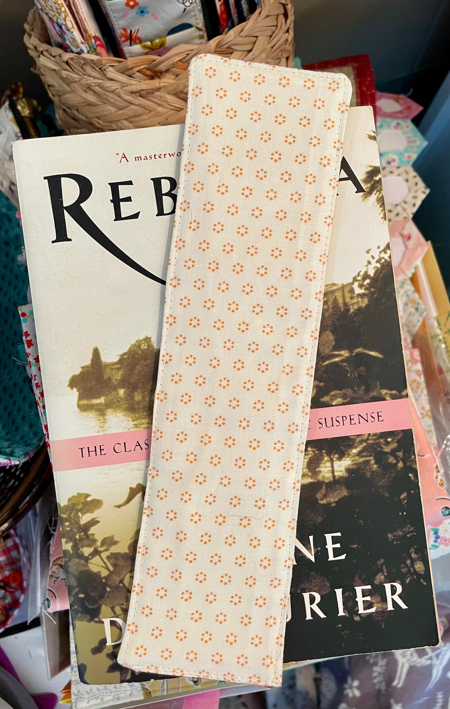 Crow and Pumpkin Bookmark