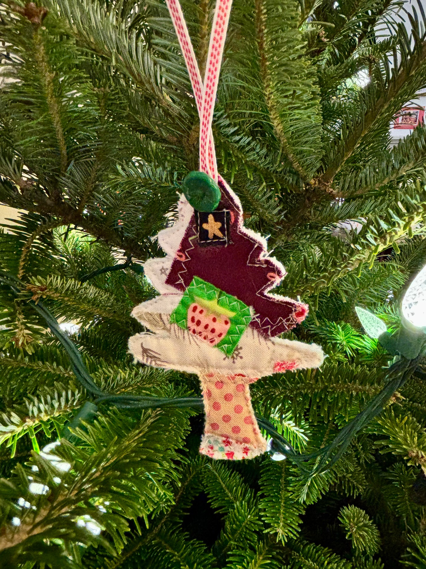 Handmade Christmas Tree Ornament Strawberry