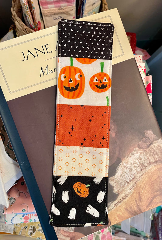 Pumpkin and Ghosts Bookmark