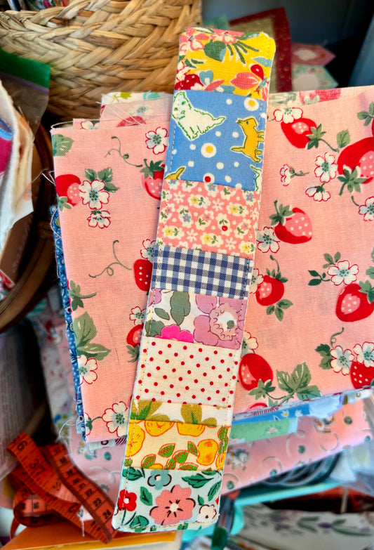 Dog and Florals Bookmark