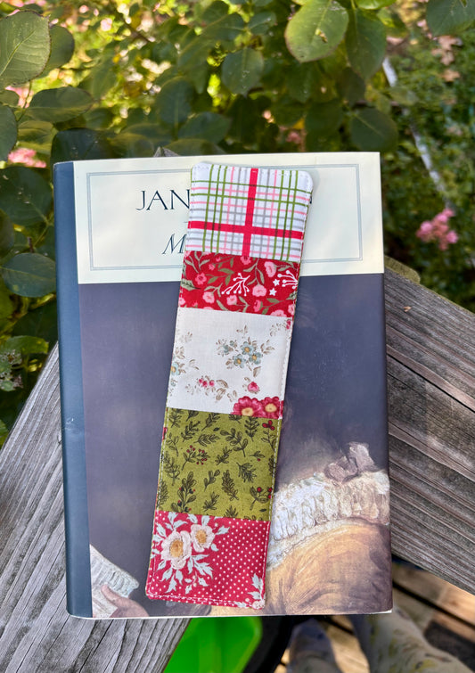 Holiday Floral Bookmark
