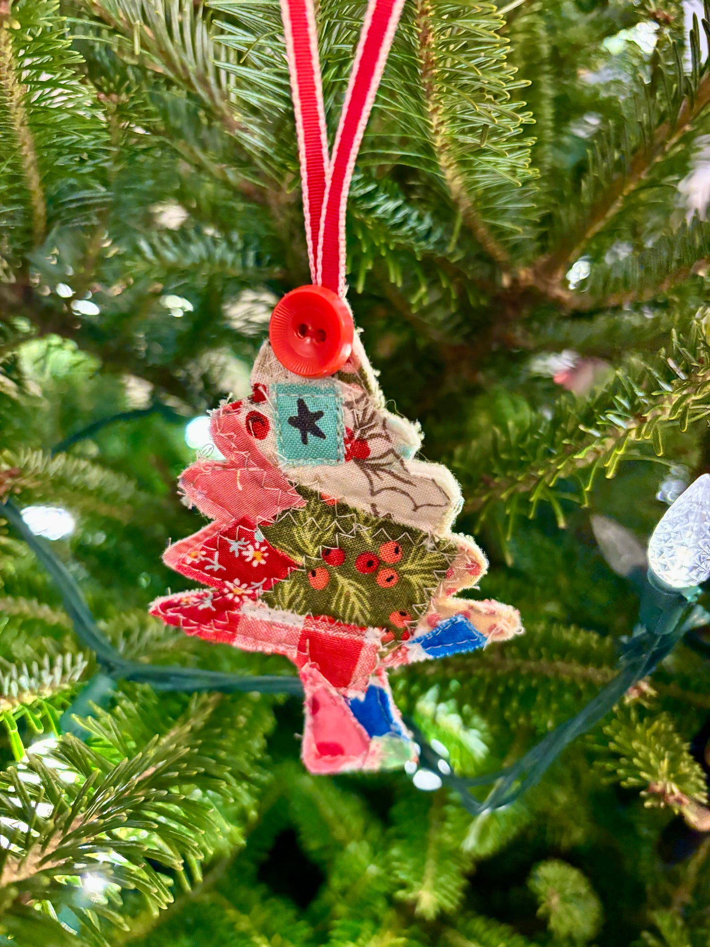 Handmade Christmas Tree Ornament Holly