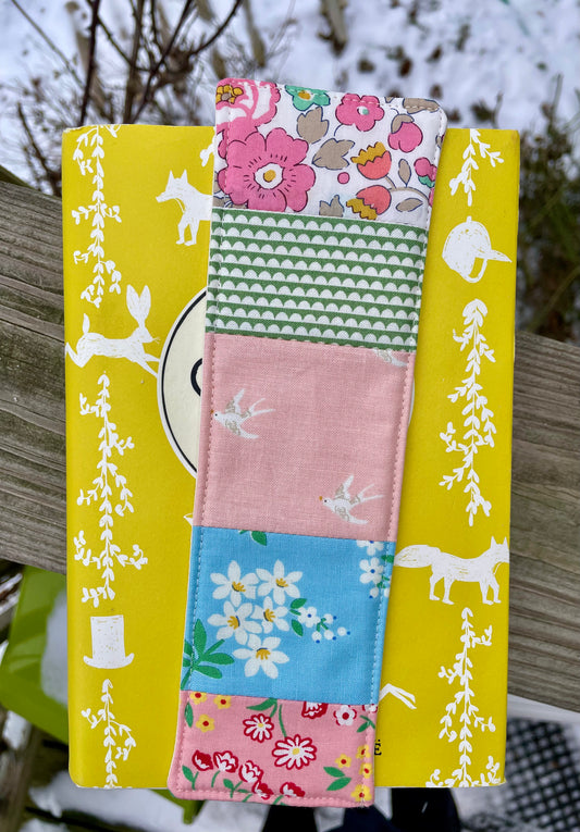 Birds and Floral Bookmark