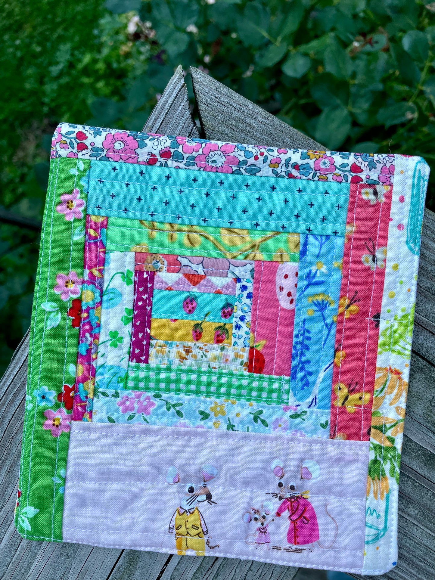 Mice Quilted Table Mat