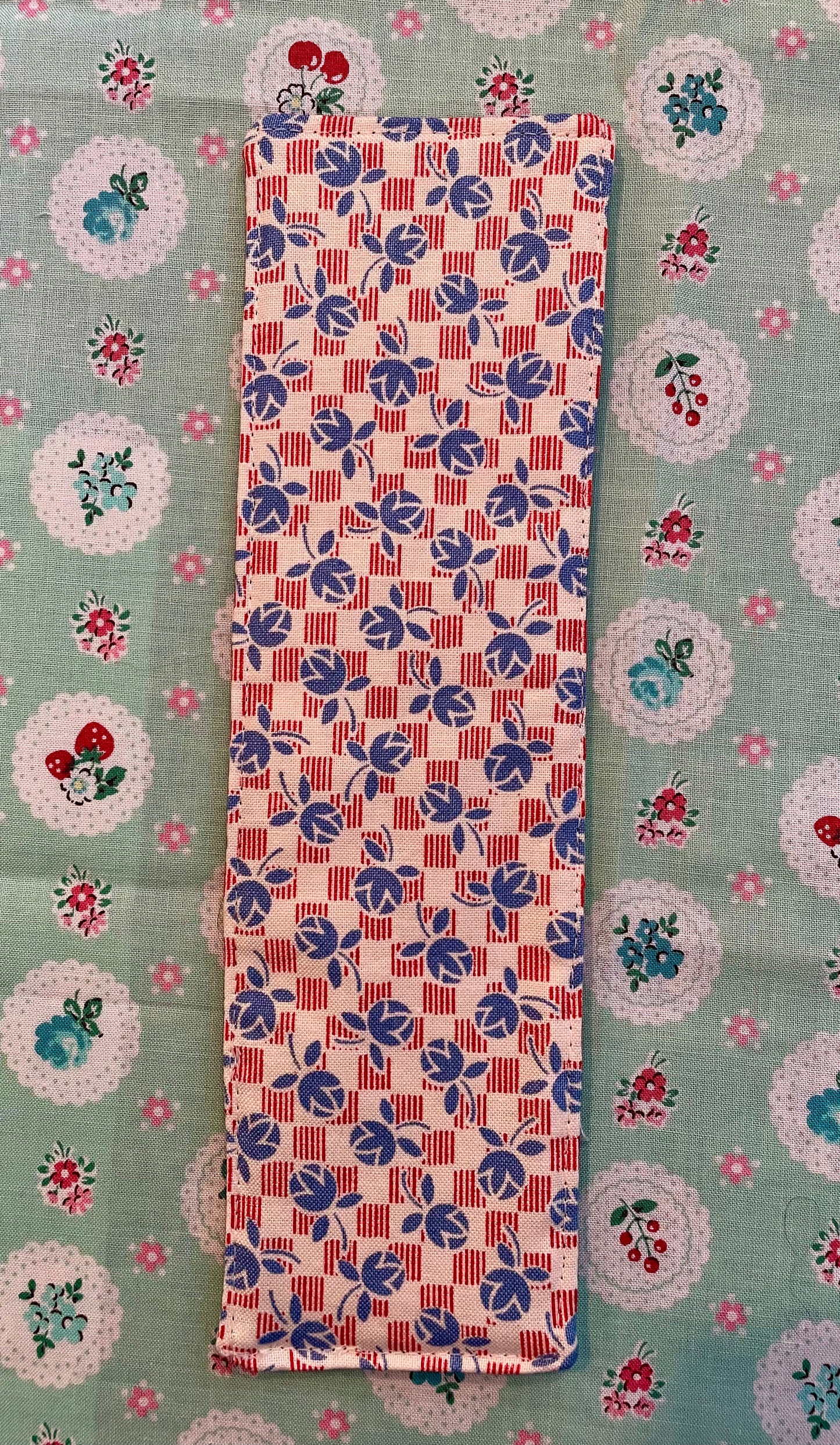 Chicks and Floral Bookmark