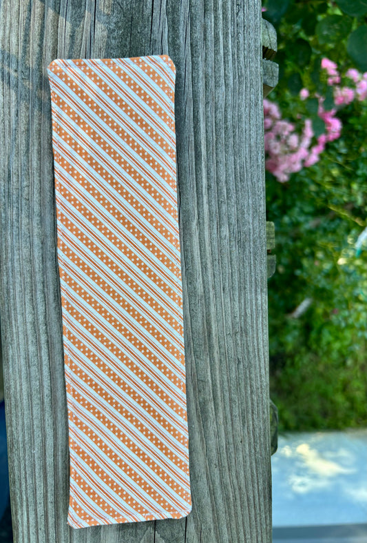 Pumpkin and Candy Corn Bookmark
