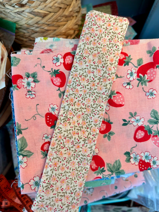 Chicken and Florals Bookmark