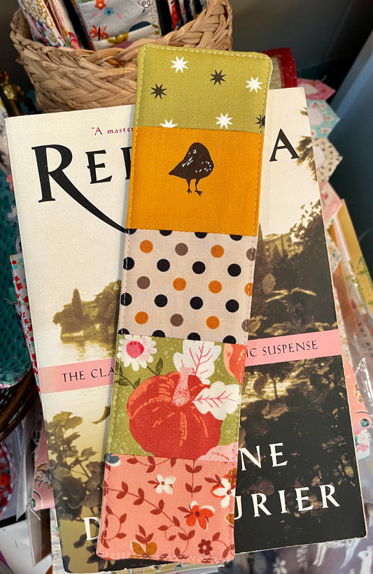 Crow and Pumpkin Bookmark