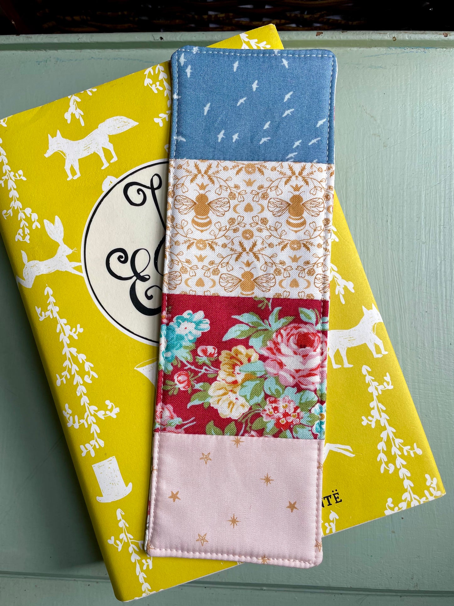 Bees and Flowers Bookmark