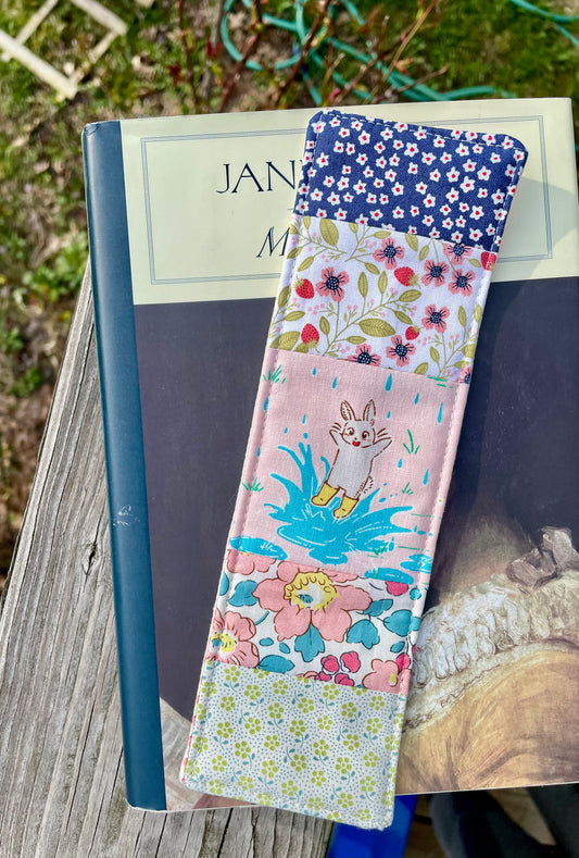 Bunny and Florals Bookmark