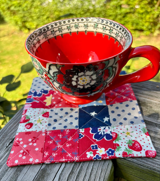 Patchwork Mug Rug
