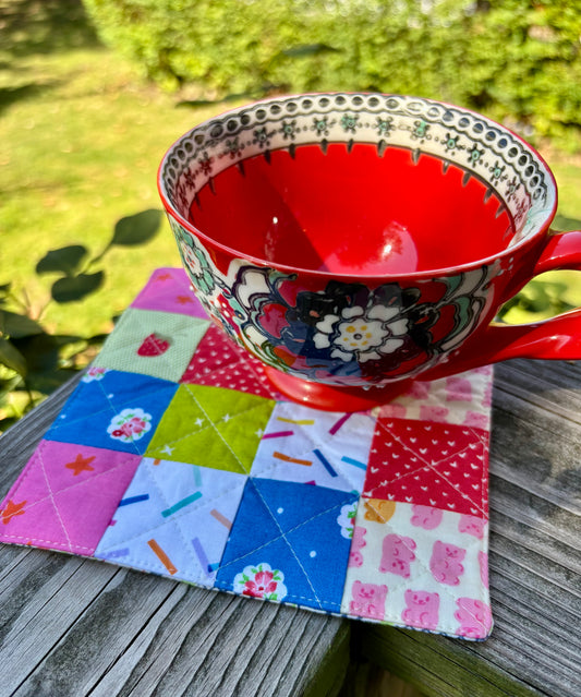 Patchwork Mug Rug