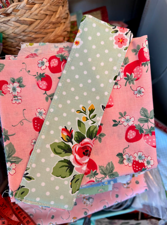 Chicken and Strawberries Bookmark