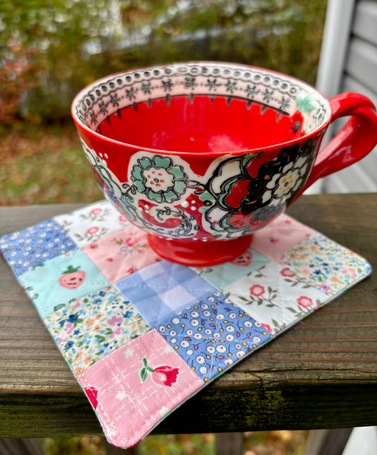 Patchwork Mug Rug