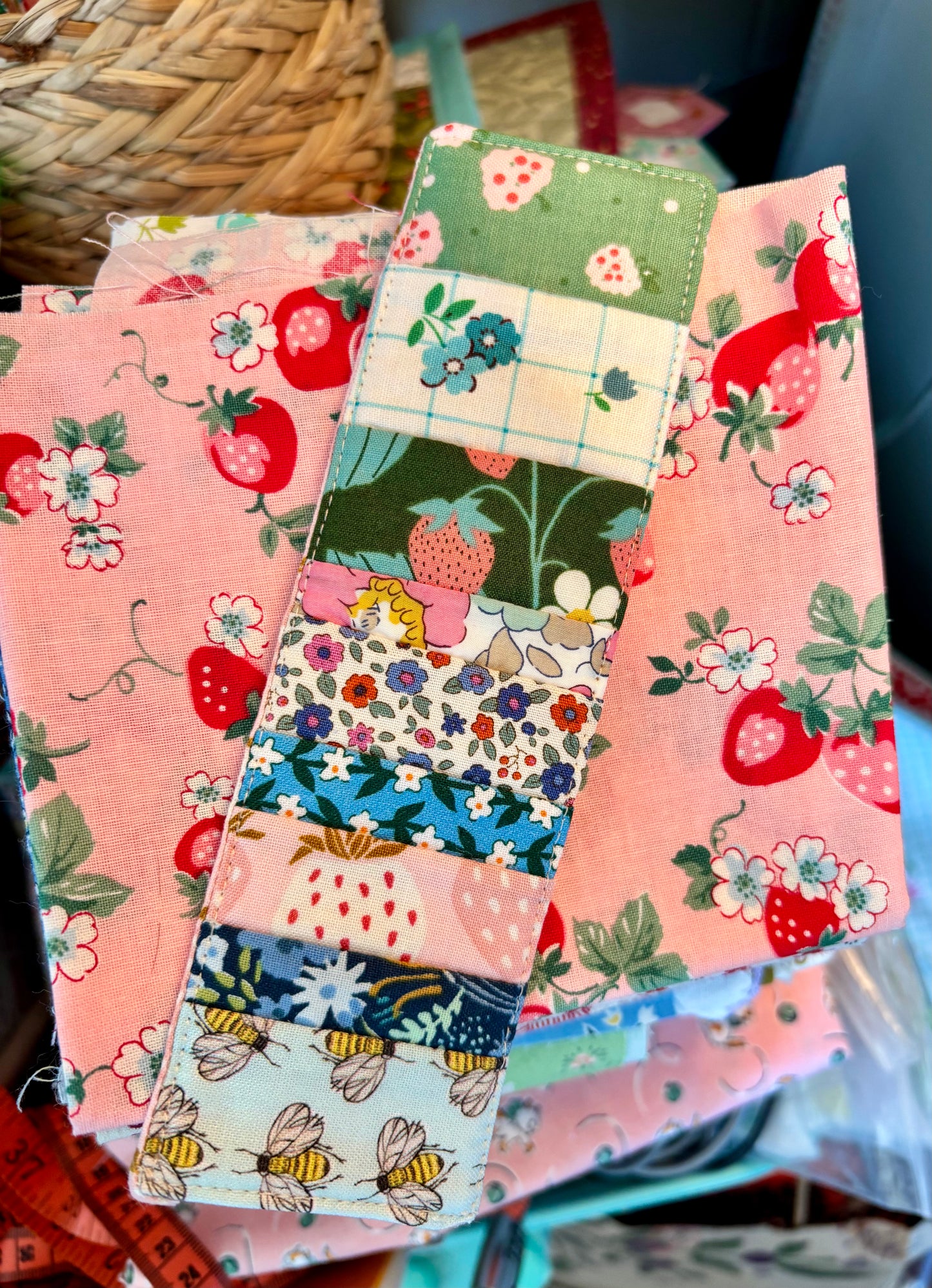 Strawberries Bookmark