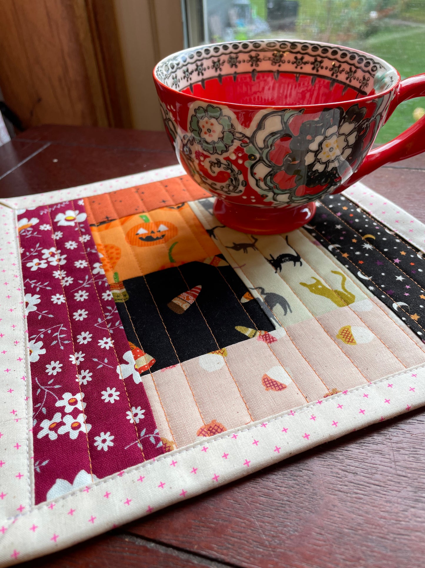 Quilted Table Mat Fall Decor