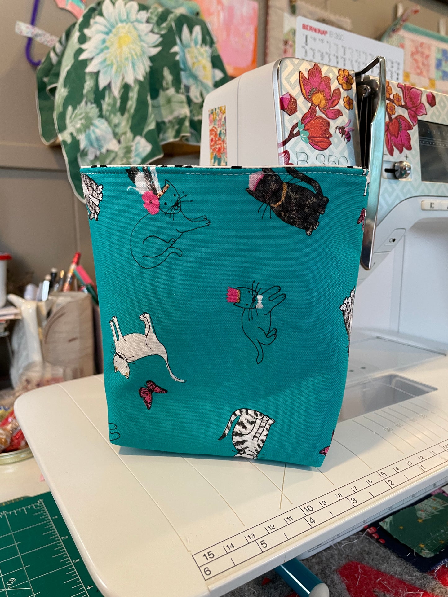 Cats Fabric Bucket