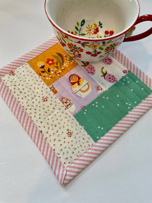 Whimsical Quilted Table Mat