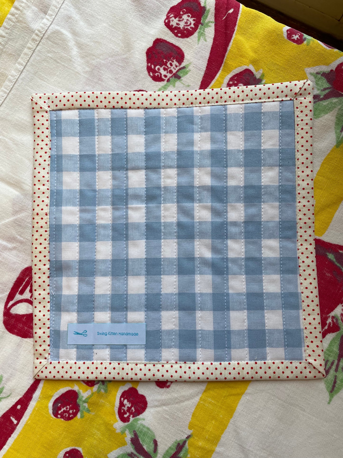 Farmhouse Style Quilted Table Mat