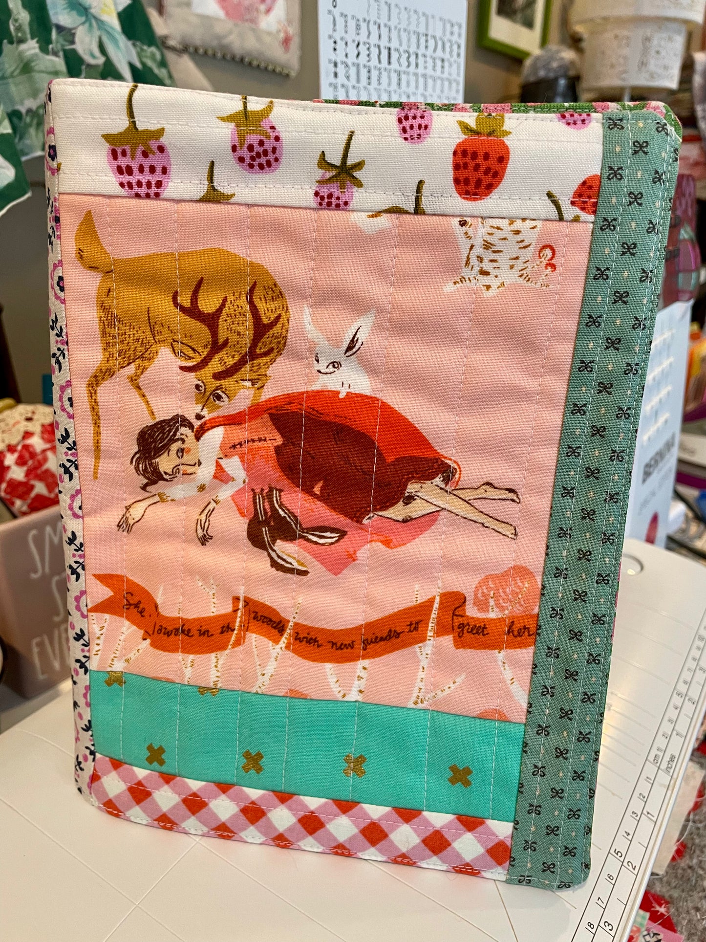 Quilted Patchwork Planner Cover