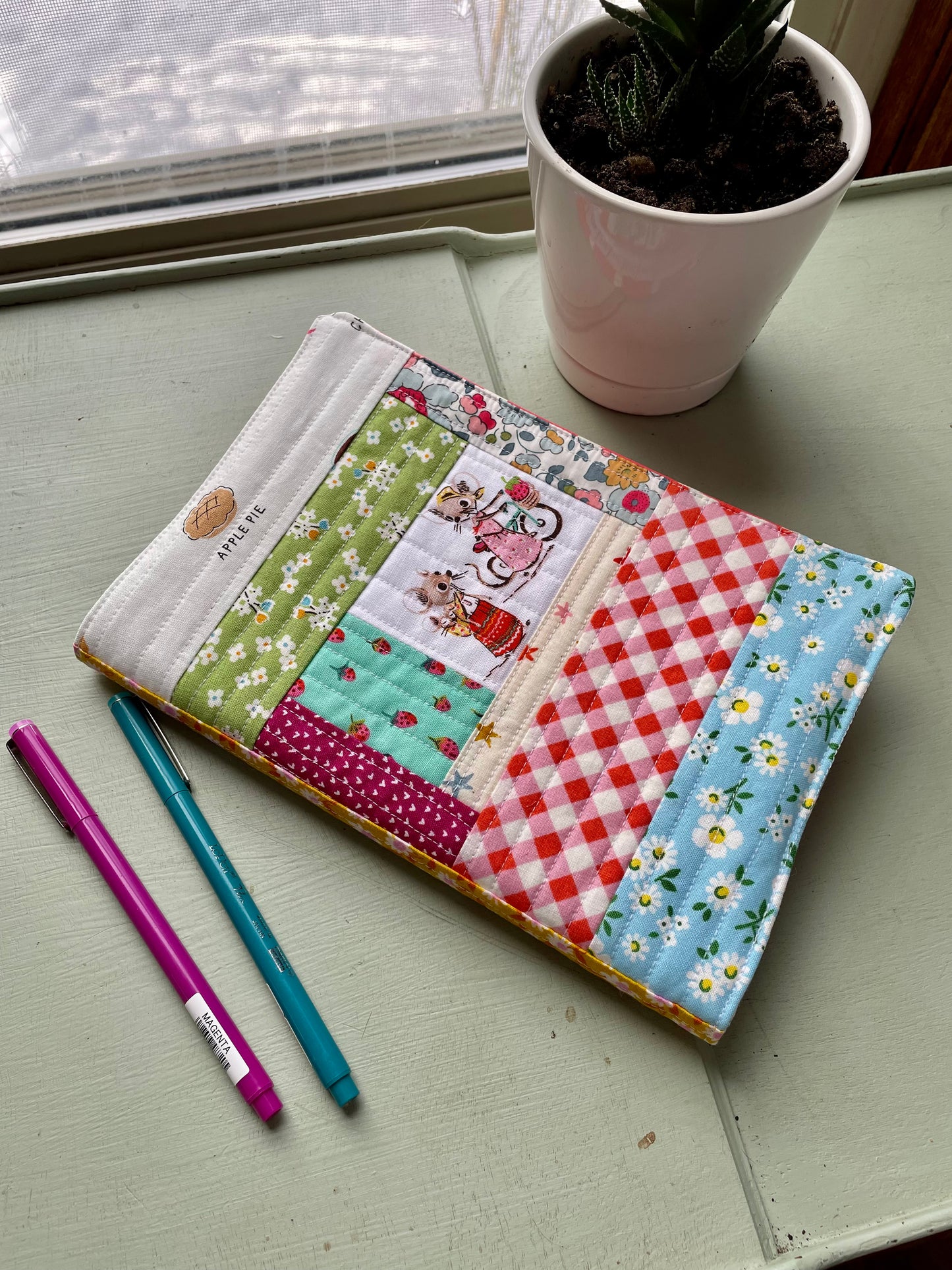 Quilted Patchwork Planner Cover