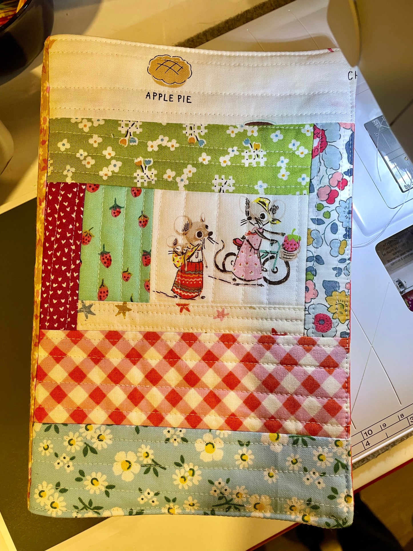 Quilted Patchwork Planner Cover