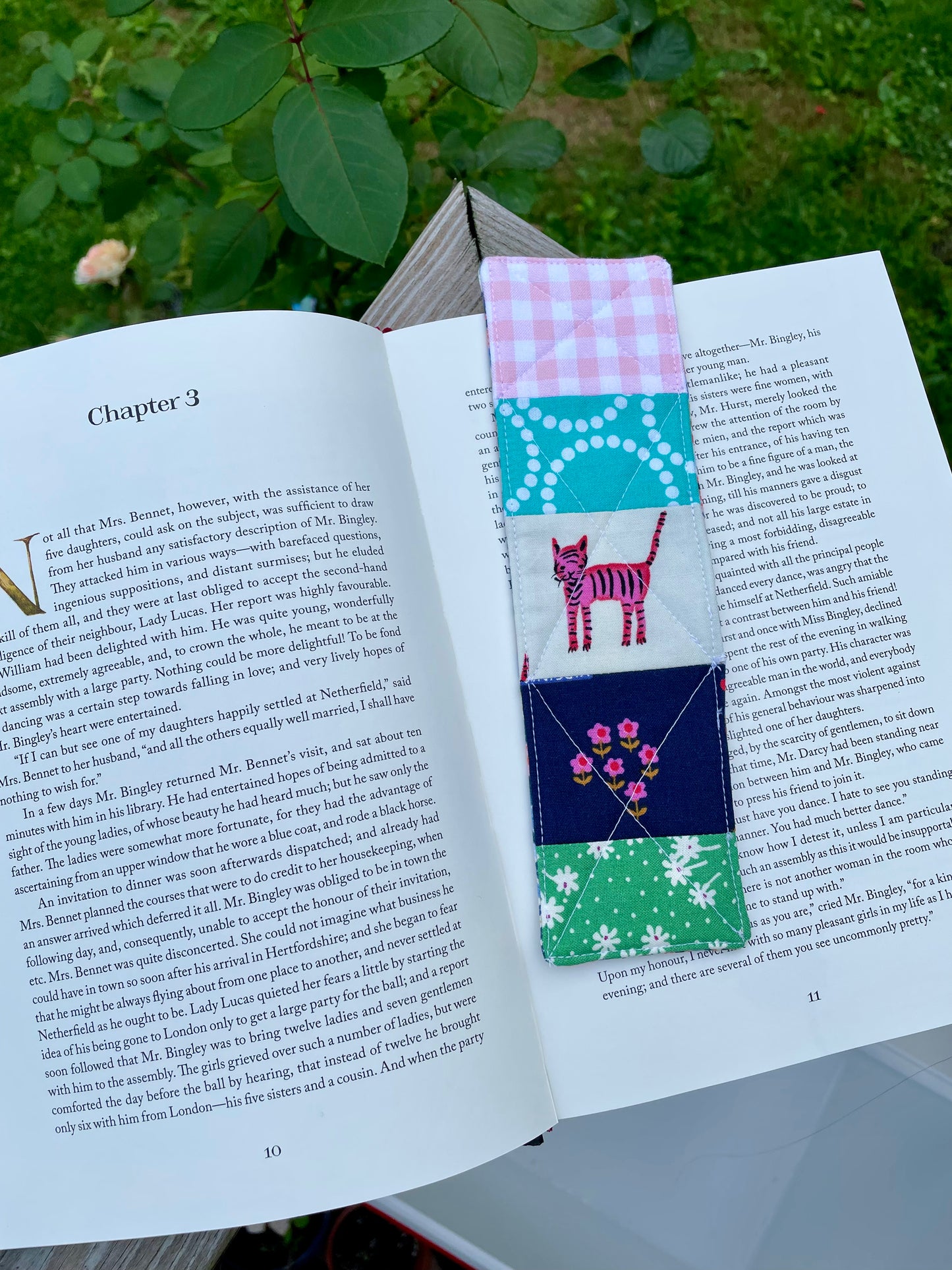 Patchwork Bookmark